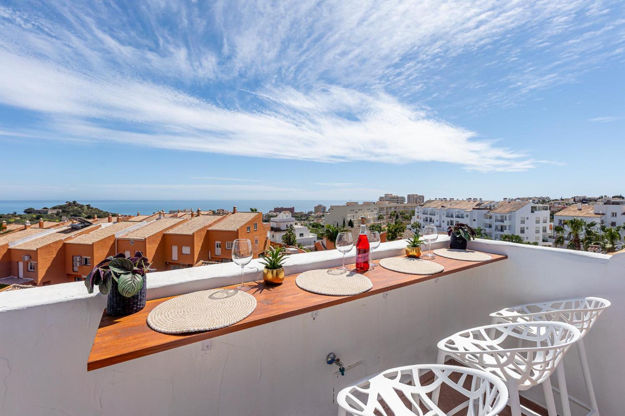 797 - Espectacular Atico Con Vistas 6 * Benalmadena